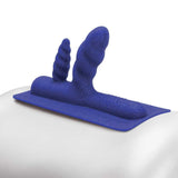 The Cowgirl Two-Nicorn Textured Double Penetration Attachment - TC9833