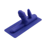 The Cowgirl Two-Nicorn Textured Double Penetration Attachment - TC9833