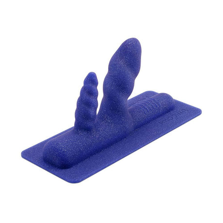 The Cowgirl Two-Nicorn Textured Double Penetration Attachment - TC9833