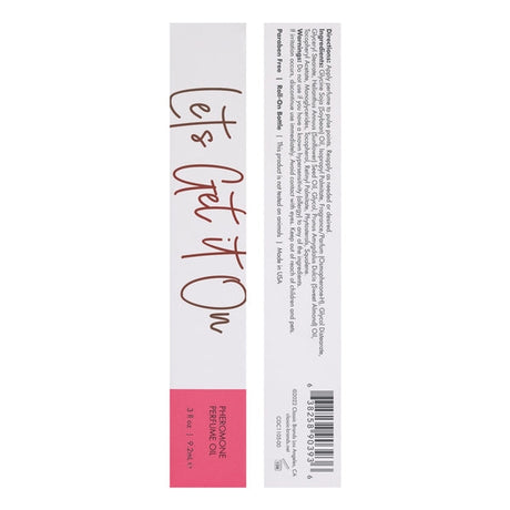 CG Let's Get It On Perfume Oil with Pheromones — Fruity‑Floral 0.3oz - CG555