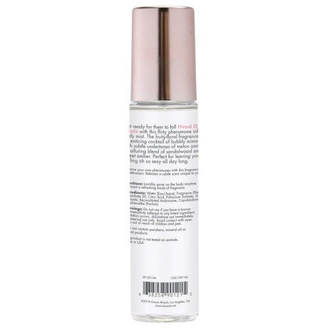 CG HEAD OVER HEELS Fragrance Body Mist with Pheromones, Fruity Floral 3.5 oz - CG203
