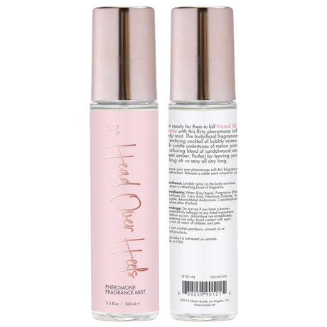 CG HEAD OVER HEELS Fragrance Body Mist with Pheromones, Fruity Floral 3.5 oz - CG203