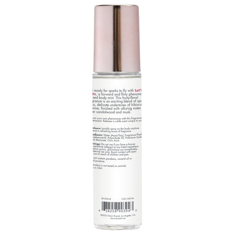 CG Let's Get It On Pheromone Fragrance Body Mist — Fruity Floral 3.5oz - CG557