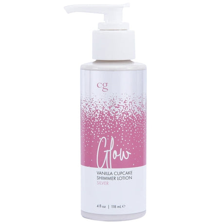 CG GLOW Silver Shimmer Body Lotion, Silver — 4 oz - CG724