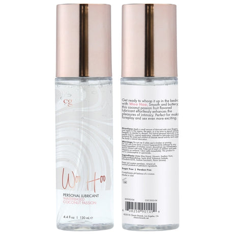 CG Coconut Passion Water-Based Personal Lubricant, 130 mL - CG808