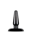 Blush Anal Adventures Basic Anal Plug — Small, Black - BL-18615