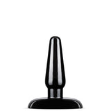 Blush Anal Adventures Basic Anal Plug — Small, Black - BL-18615