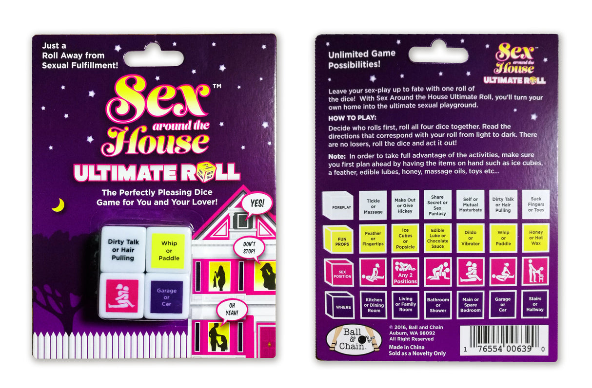 Ball & Chain Sex Around the House — Ultimate Roll Dice Game - BC-DG12