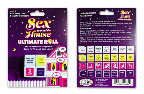 Ball & Chain Sex Around the House — Ultimate Roll Dice Game - BC-DG12