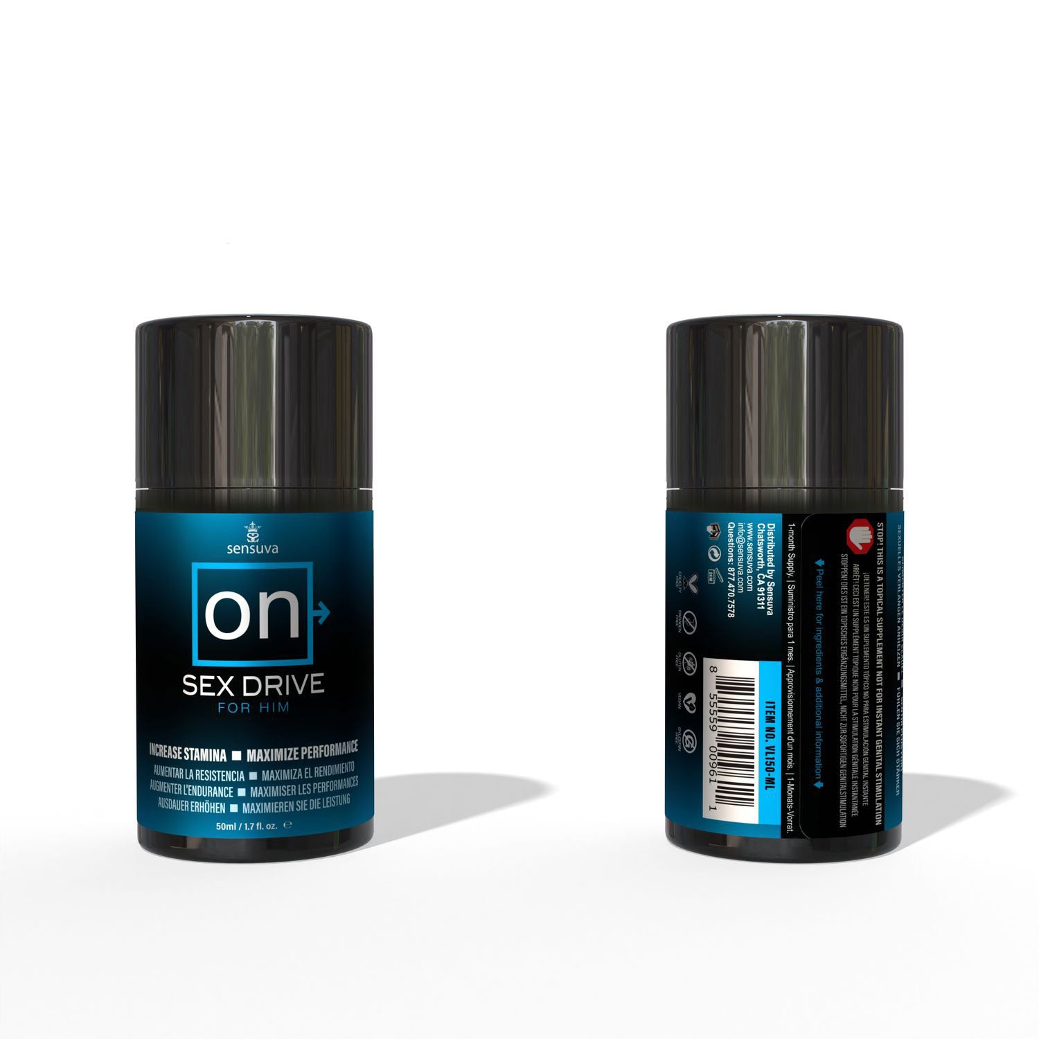 On Sex Drive for Him - 1.7 Oz.