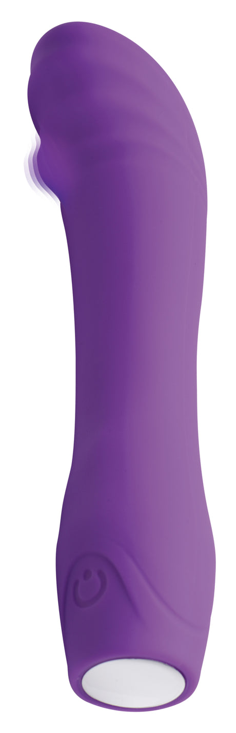 Gossip G-Charm G-Spot Silicone Vibrator, Violet — 5.8 in - 653078941814