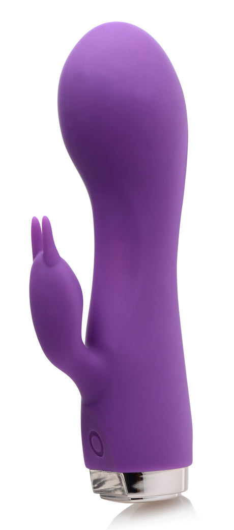 Gossip 10X Wonder Mini Rabbit Silicone Vibrator — Purple, 3.2in - 653078941852