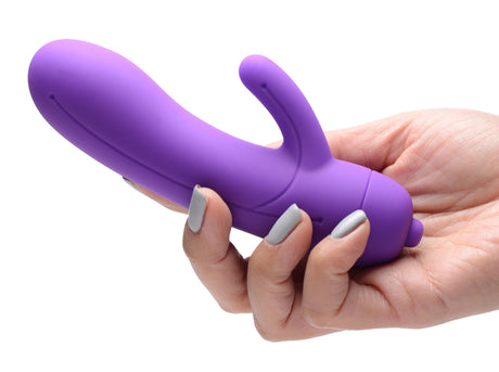 Gossip 7X Lil Smoothie Mini Silicone Rabbit Vibe — Violet - 653078942033