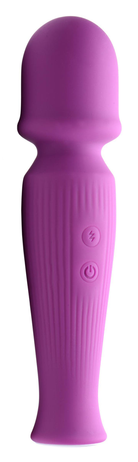 Gossip 10X Silicone Wand Massager, 6.6 in — Violet - CN-04-0752-40