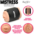 Mistress Double Shot Mouth & Ass Stroker — Medium - 653078943139