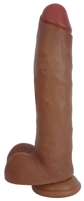 Jock Suction Cup Dildo with Balls — 11 Inch - 653078940824