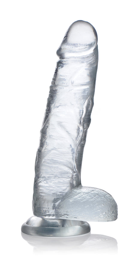 Jock C-Thru Clear Dildo — 10 Inch - CN-09-0703-00