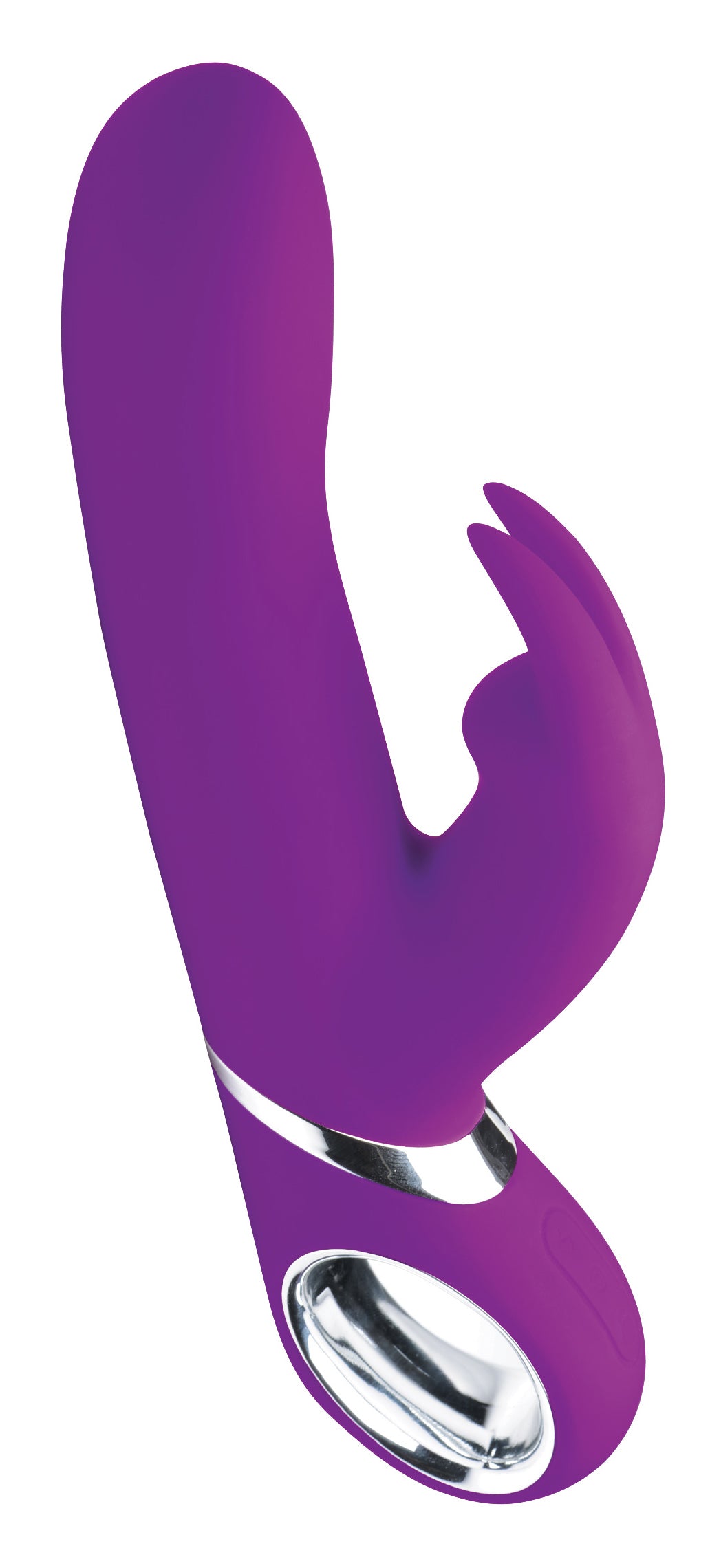 Gossip Twirly 66X Spinning Silicone Rabbit Vibrator, Purple - 653078941715
