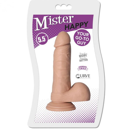Mister 5.5 Inch Dildo with Balls and Suction Cup - alternate view