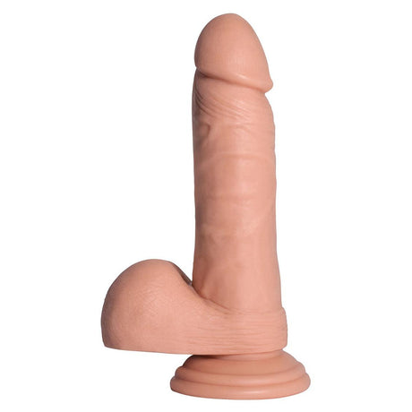 Mister 5.5 Inch Dildo with Balls and Suction Cup, Light - 6.4261E+11