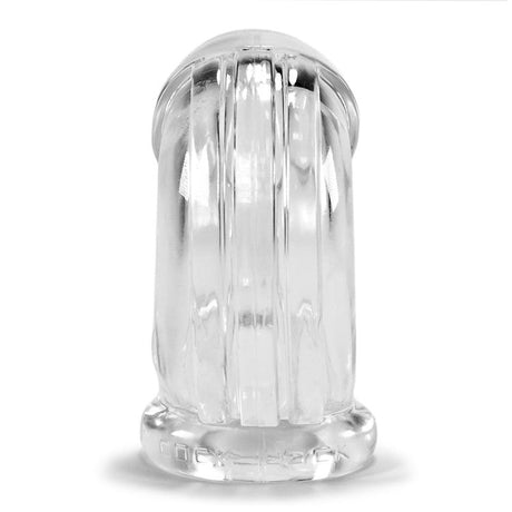 OXBALLS COCK-LOCK Clear Soft SuperFLEX Chastity Cage - OX-AJ1069-CLR