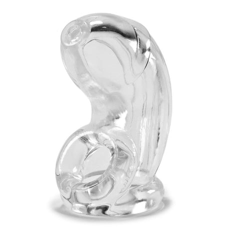 OXBALLS COCK-LOCK Clear Soft SuperFLEX Chastity Cage - OX-AJ1069-CLR