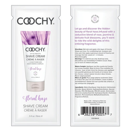 Coochy Oh So Smooth Shave Cream — Floral Haze 0.5 oz (15 mL) - HP1027