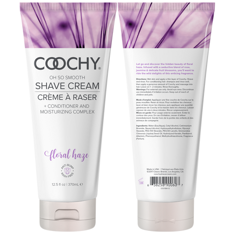 Coochy Shave Cream — Floral Haze, 12.5 oz (370 mL) - COO1004-12
