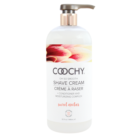Coochy Shave Cream — Sweet Nectar, 32 oz (946 mL) - HP1086