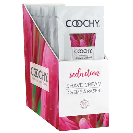 Coochy Seduction Shave Cream 15ml — 24 Foil Sachets - HP1039