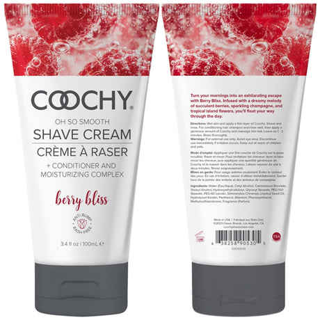 Coochy Berry Bliss Shave Cream — 3.4 oz (100 mL) - HP1052