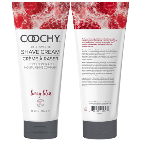 Coochy Oh So Smooth Shave Cream — Berry Bliss, 12.5 oz - HP1072