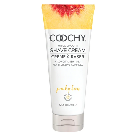 Coochy Peachy Keen Shave Cream 12.5 oz - COO1014-12