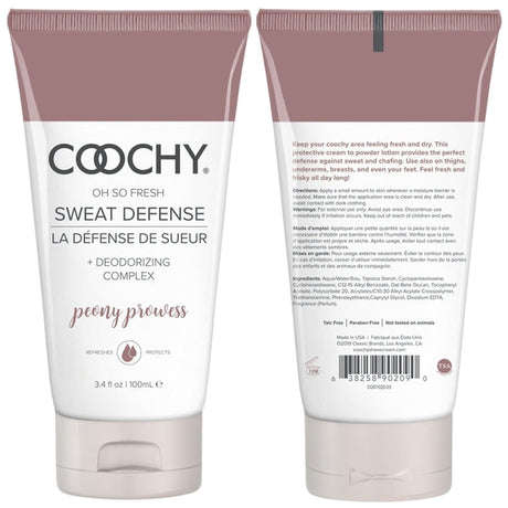 Coochy Oh So Fresh Sweat Defense Cream-to-Powder — Peony Prowess, 100 mL - HP1006