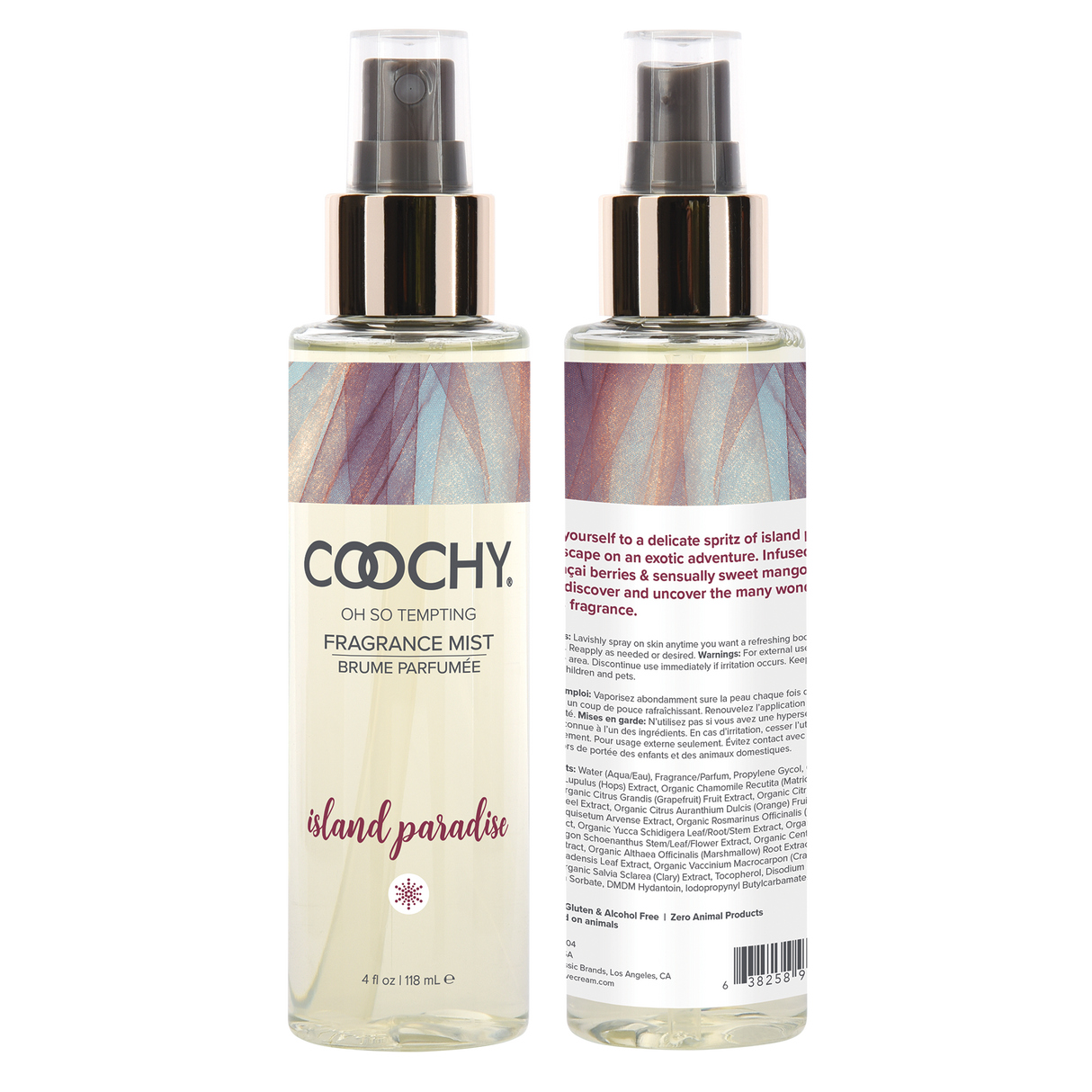 Coochy Island Paradise Fragrance Mist — 4oz (118 mL) - HP1045