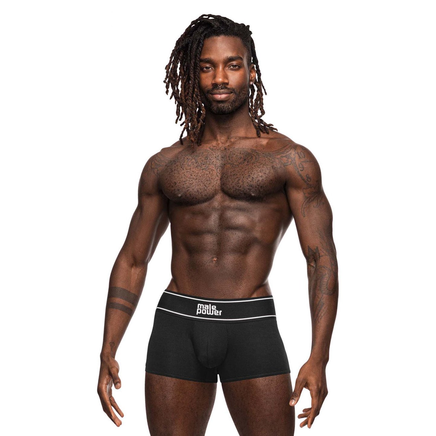 "Modal Rib Pouch Short - X-Large - Black MP-153275BKXL"
