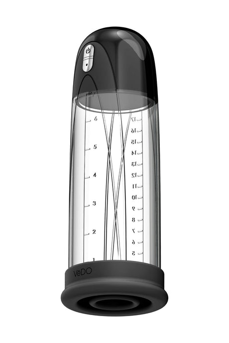 VeDO Rechargeable Vacuum Penis Pump — Just Black - VI-S0408