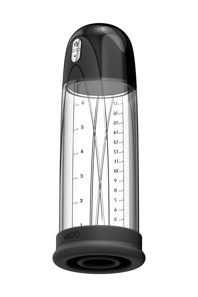 VeDO Rechargeable Vacuum Penis Pump — Just Black - VI-S0408