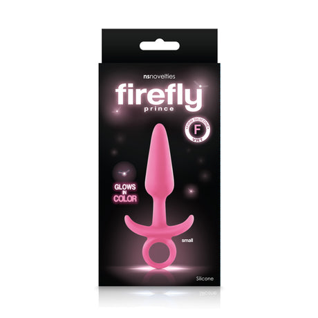 nsnovelties Firefly Prince Small Glow-In-The-Dark Plug, Pink - NSN0476-14