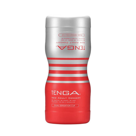 Tenga Dual Sensation Cup — Regular Disposable Male Masturbator - TN104