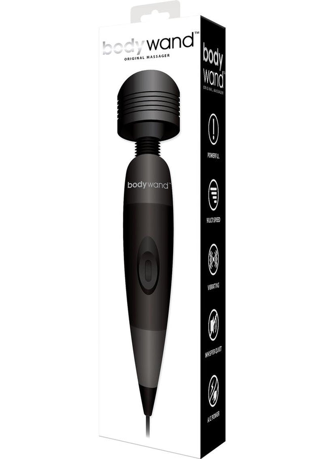 XGEN BodyWand Original A/C-Powered Handheld Massager — Black - X-BW103BK