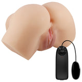 Pretty Love Hailey Dual-Entry Realistic Vagina & Anal Masturbator - Light - BM-009242Z