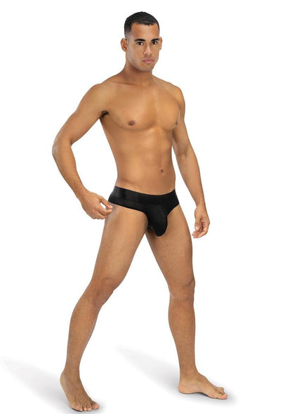"Envy Midnight Athletics Thong Black Medium Large BLE115-BLKML"