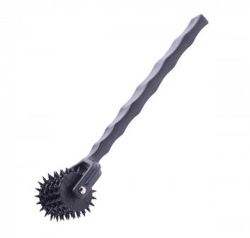 Master Series Spiked 5 Row Pinwheel - Black by XR Brands