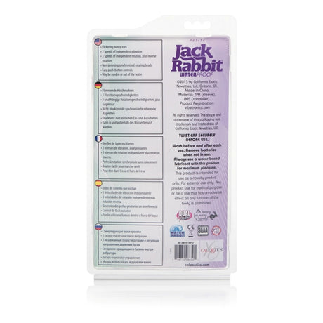 CalExotics Petite Jack Rabbit Vibrator, Purple - SE0610402