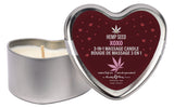 Earthly Body Hemp Seed Massage Candle Trio — 3 x 1.75oz - EB8448