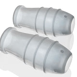 OXBALLS Lankyz Silicone Nipsuckers — Clear, 2.7 in Depth - OX-3211-CLR