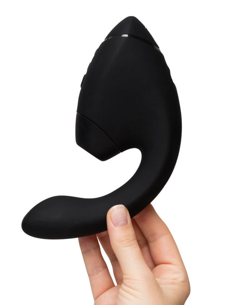 Womanizer Next Duo Dual Clitoral & G‑Spot Stimulator — Black - WZ2270