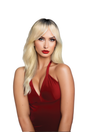 XGEN Margot Stylable Wig — Platinum Blonde with Curtain Bangs - X-PW8064