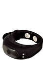 Nasstoys Cockpower Adjustable USB Rechargeable Silicone Belt Ring - Black - NW3167
